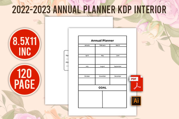 Choosing Your 2022-2023 Annual Planner KDP Interior: A Seller's Guide