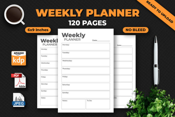 Elevating Your Publishing Journey: The Power of the Weekly Planner KDP Low Content
