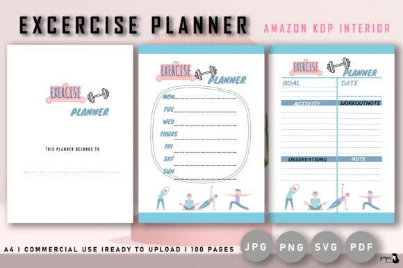 Mastering Your Fitness Journey with a Comprehensive Exercise Planner