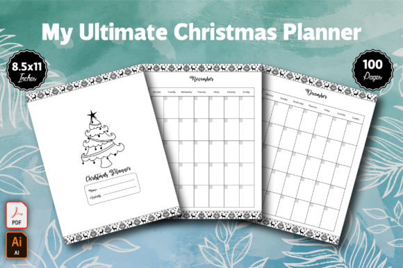 My Ultimate Christmas Planner: Your KDP Business Launchpad