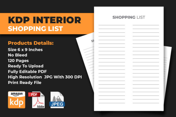 The Essential Guide to Creating and Publishing a Shopping List Notebook
