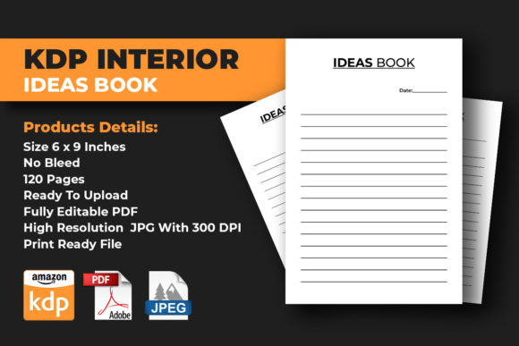 The Power of Ideas Notebook: A Professional Template for KDP Success