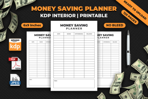 The Strategic Power of the Money Saving Planner KDP Interior