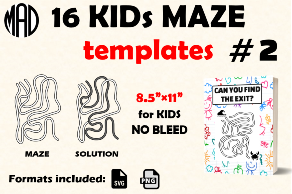 Unlock Creative Fun: The Ultimate Kids Maze Templates for Activity Books