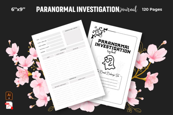 Your Paranormal Investigation Journal: A Ready-to-Use KDP Interior