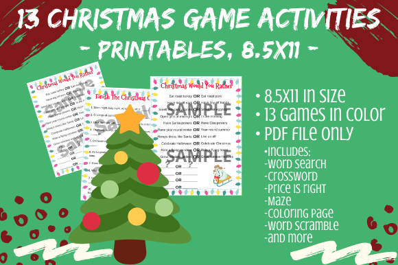 Your Ultimate Travel Companion: The 14 Kids Christmas Activity Page Games